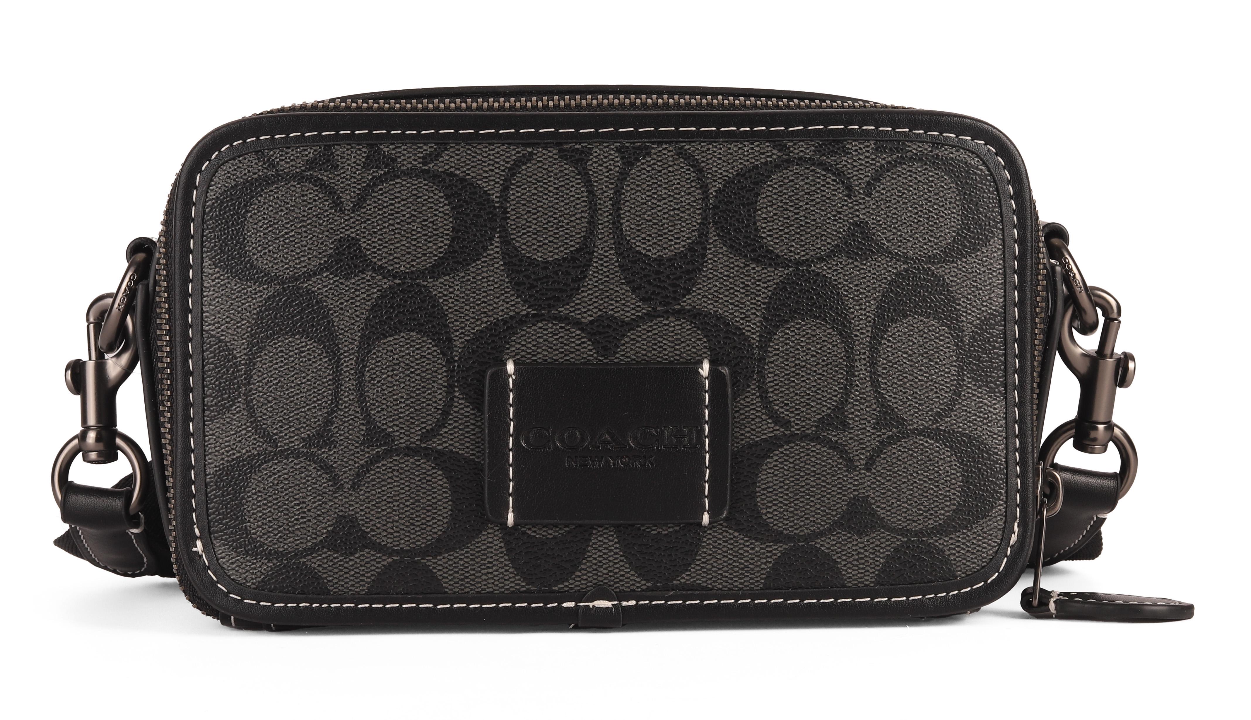 ᐉ Сумка Coach Wyatt Crossbody In Signature Canvas Black • Купить
