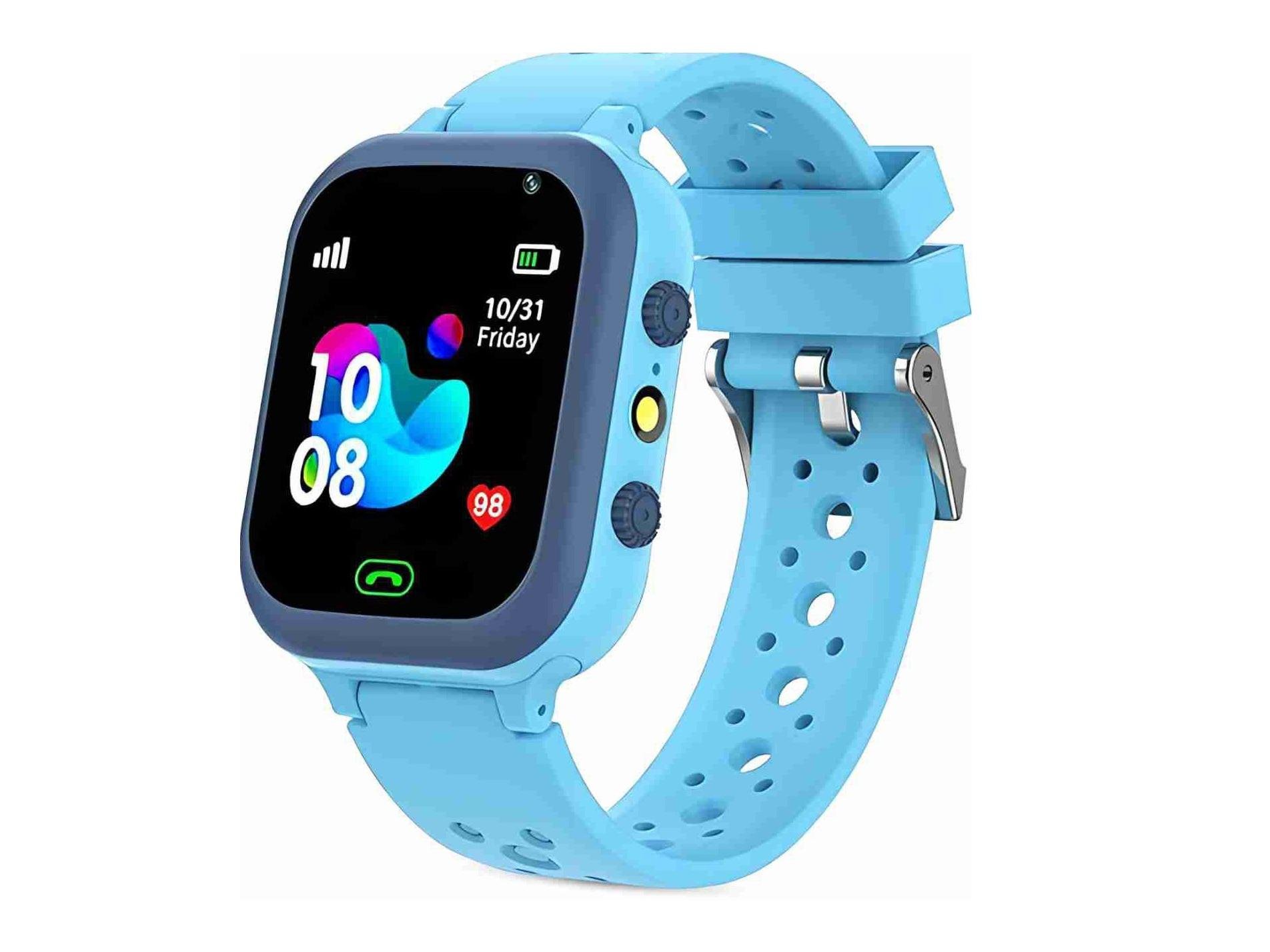 Смарт-часы детские Q15 Blue голубые Smart Baby Watch