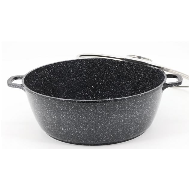 Кастрюля круглая с мраморным покрытием 20 литров 40 см - фото 2