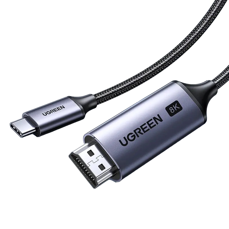 Кабель UGREEN CM565 USB-C to HDMI 2.1 VRR HDR 3 м Aluminium (35377)