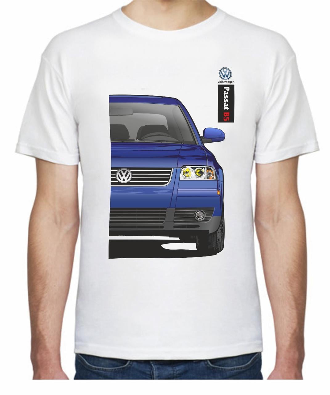 Футболка мужская Avtolife Volkswagen Passat B5 FR 307705 XXXL Белый (2506063905)