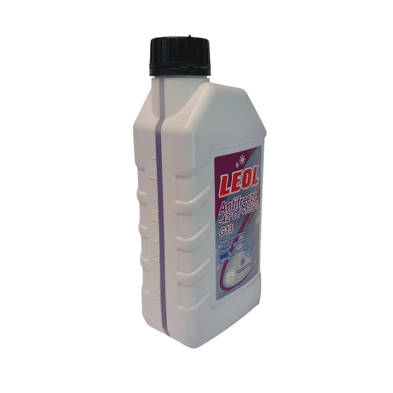 Антифриз Леол G13 -42 1 л 1 кг Фіолетовий (2667336058) - фото 2 Антифриз Леол G13 -42 1 л 1 кг Фіолетовий (2667336058) - фото 2