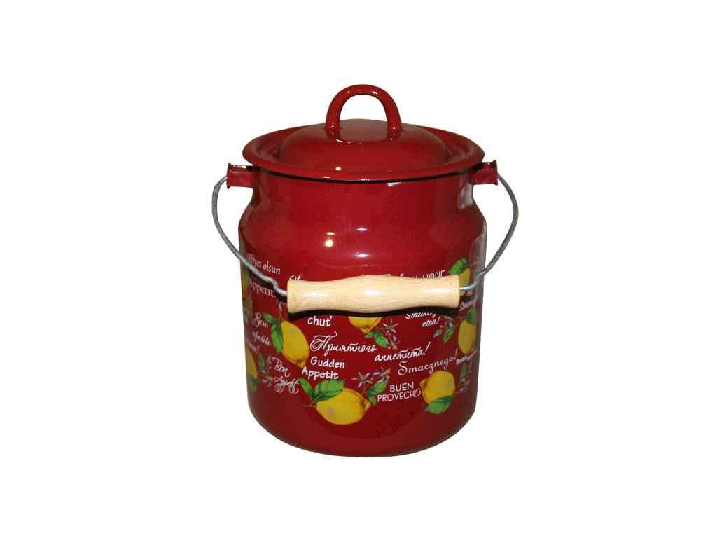 Бидон Idilia 3,3 л Фреш лимон Бордовый (I06121/4)