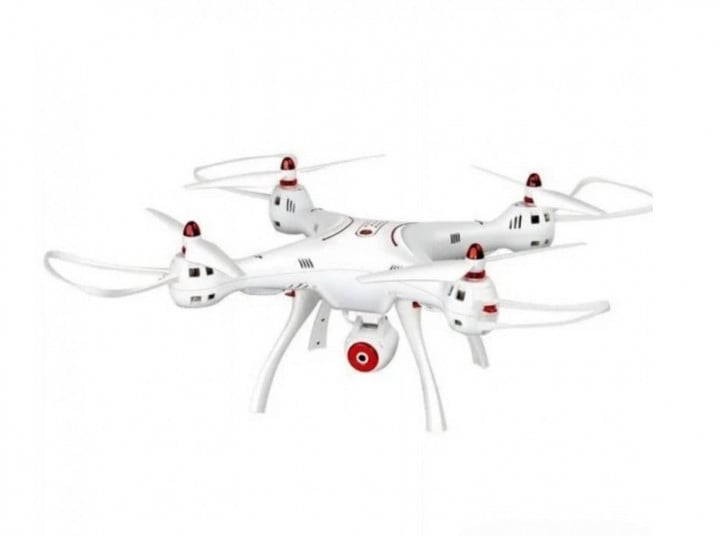 Квадрокоптер з WiFi камерою Phantom QY66-R2A Білий (MD-14201)