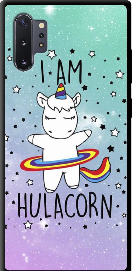 Чехол на Samsung Galaxy Note 10 Plus I'm hulacorn (3976b-1756-42517)