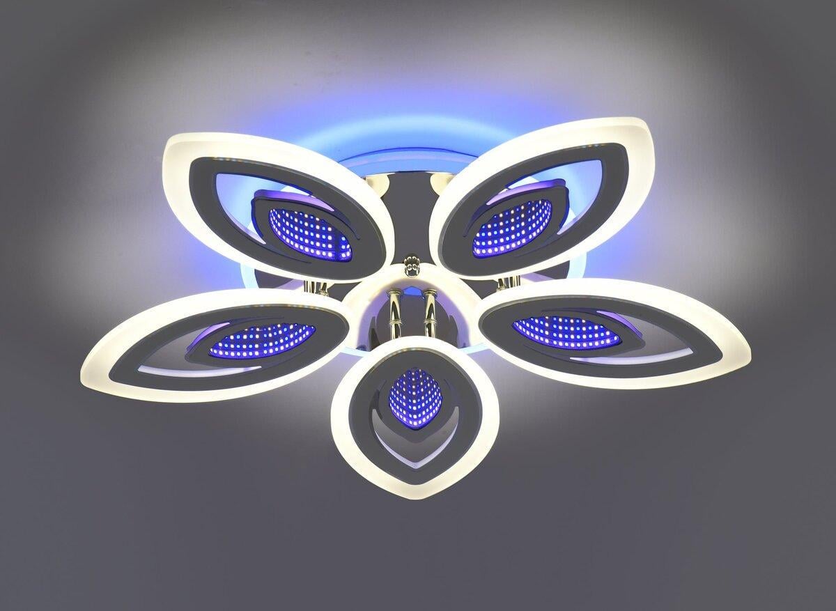 Люстра стельова Valeso 55525/5 LED Білий/Хром (3120078453)
