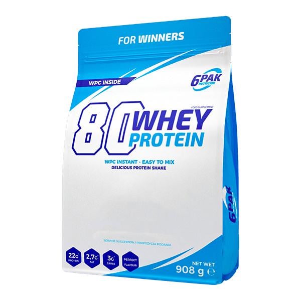 Протеин 6PAK Nutrition 80 Whey Protein 908 г Соленая карамель (6731V11447)
