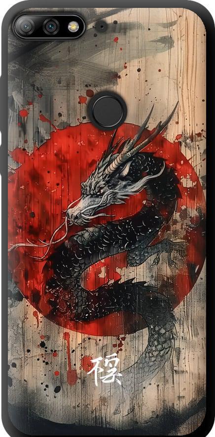 Чехол на Huawei Y7 Prime 2018 Восточный дух (6100b-1509-42517)