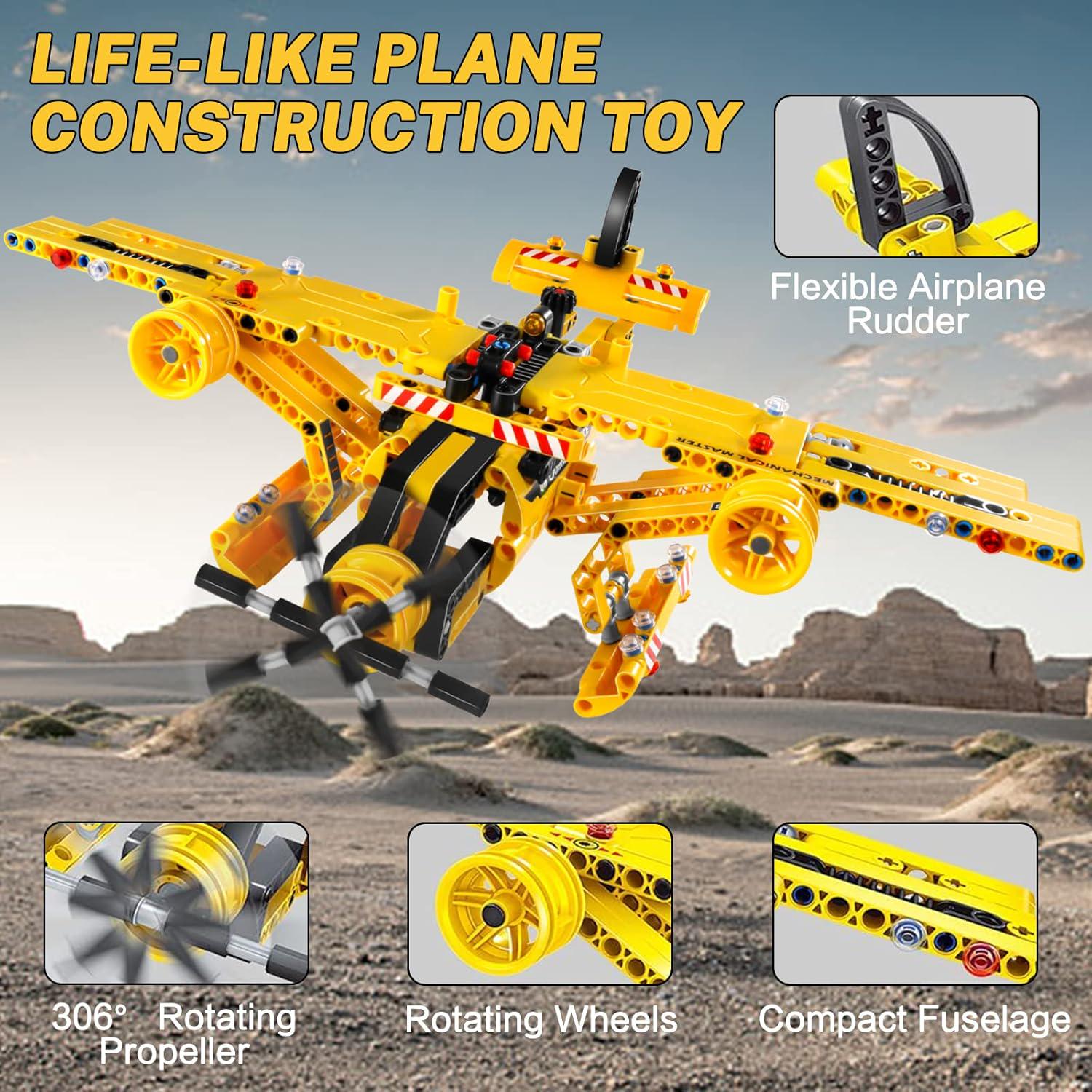 Конструктор Mijia Wanzhi Dump Truck&Aircraft - фото 4 Конструктор Mijia Wanzhi Dump Truck&Aircraft - фото 4