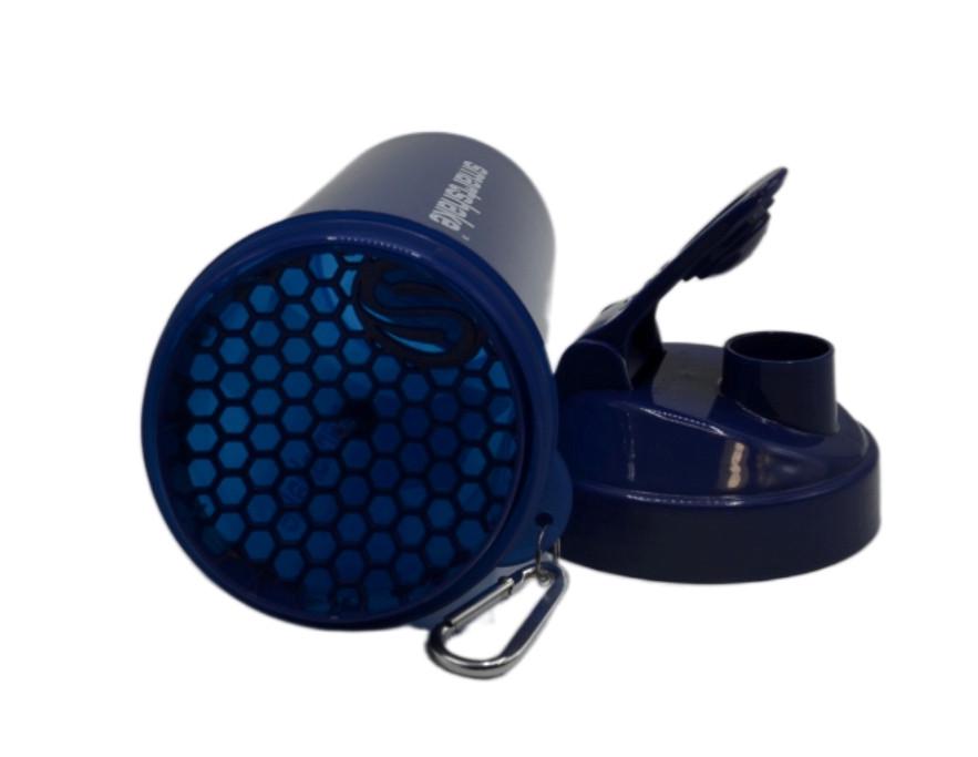 Шейкер спортивний Smartshake Lite 1000 ml Glossy/Navy Blue - фото 7