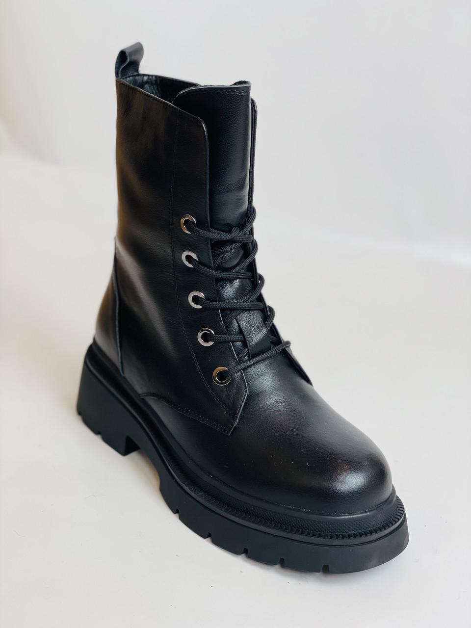 Ботинки женские зимние Farinni р. 38 24,5 см Черный (2705) - фото 5