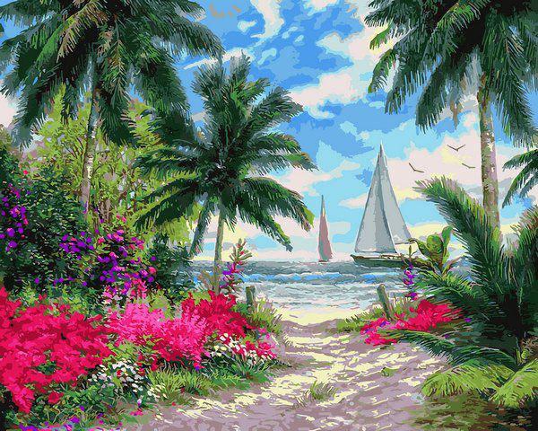 Картина по номерам Mariposa Морской бриз 40x50 см (MR-Q2253)