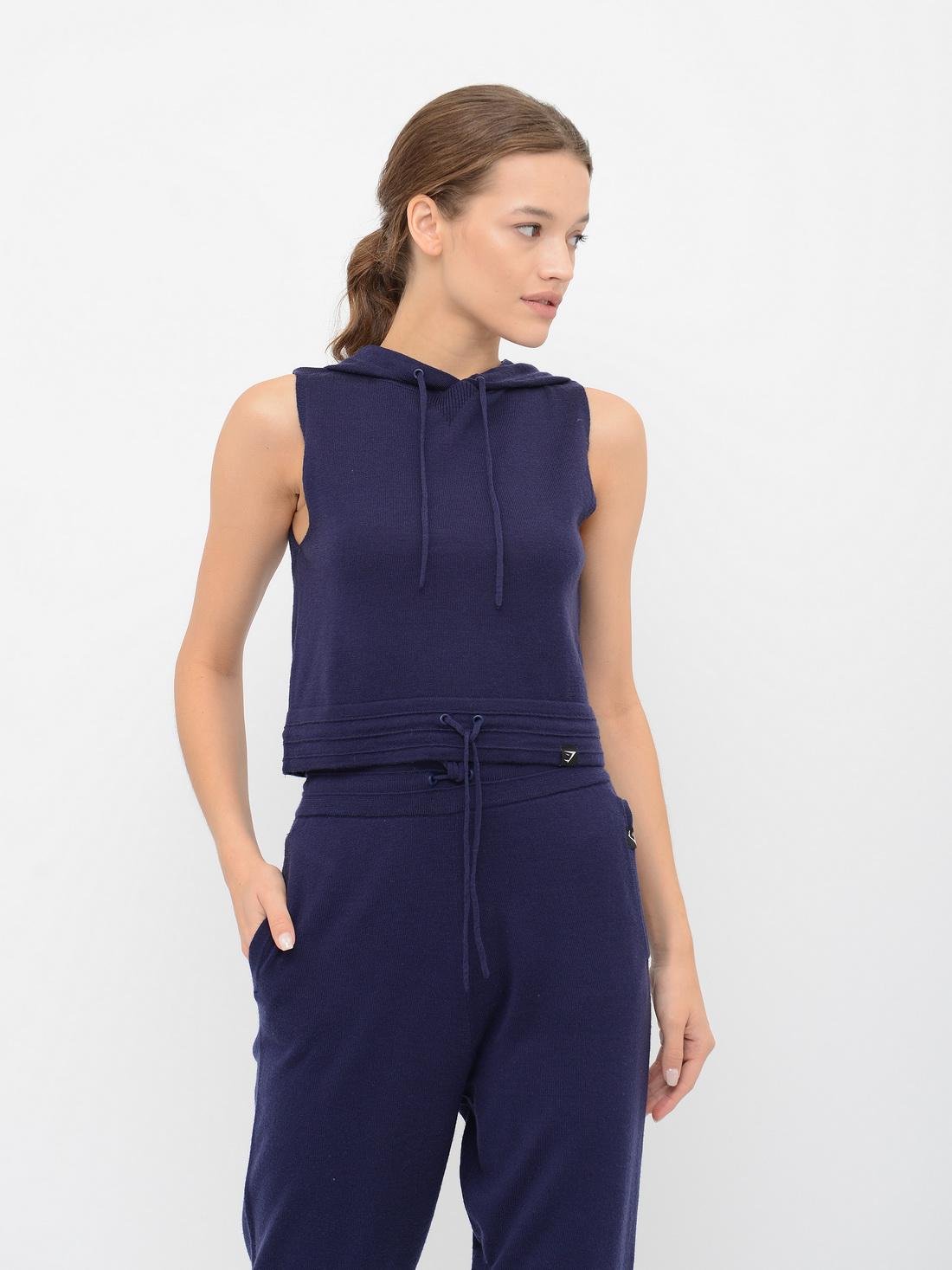 Жилетка женская Gymshark GLPO2055х51 М Темно-синий (25683174) - фото 4 Жилетка женская Gymshark GLPO2055х51 М Темно-синий (25683174) - фото 4