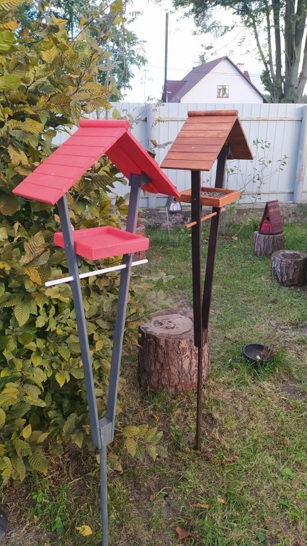 Кормушка разборная для птиц Фале из дерева 38х16х160 см - фото 6 Кормушка разборная для птиц Фале из дерева 38х16х160 см - фото 6