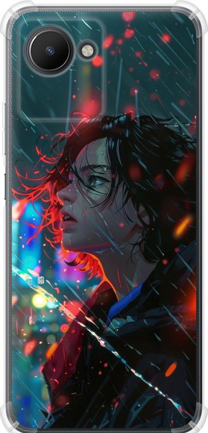 Чехол на Realme C30 Ночные огни (6096sp-2700-42517)