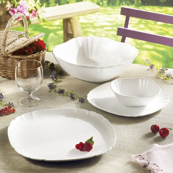 Сервиз Luminarc Lotusia 26 пр. (V1095) - фото 2 Сервиз Luminarc Lotusia 26 пр. (V1095) - фото 2