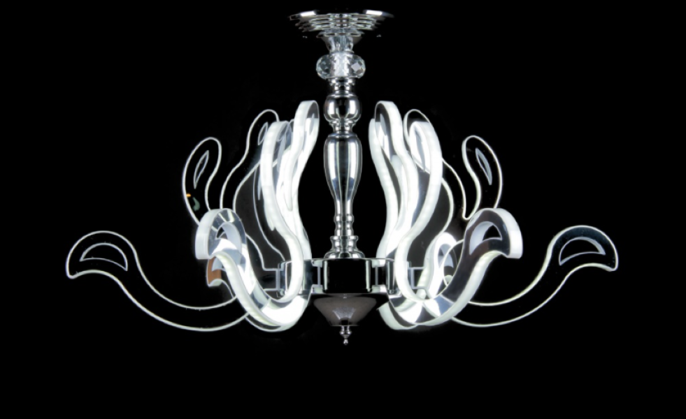 Люстра Ray L78570/6 CR LED Белый/Хром (AN000190)