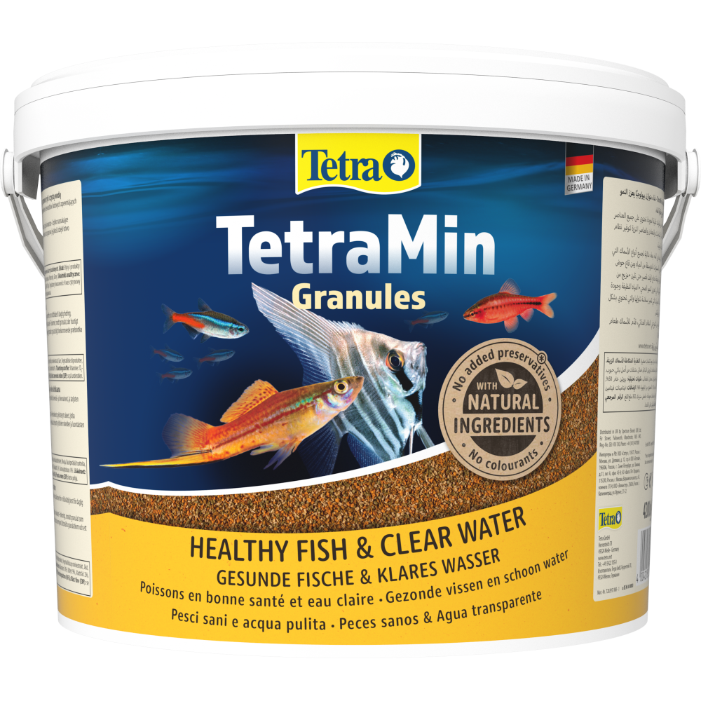 Корм Tetra Min Granules для акваріумних рибок гранули 4,2 кг 10 л
