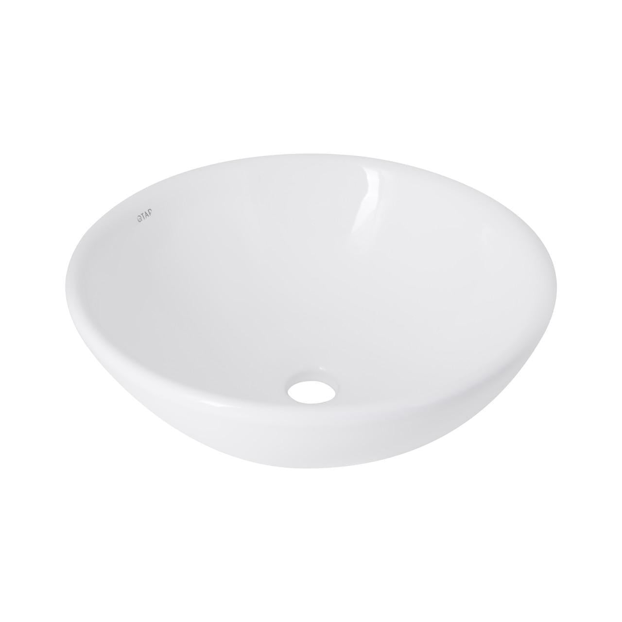 Раковина-чаша Qtap Owl 400x400x155 мм White (QT1911K53WN)
