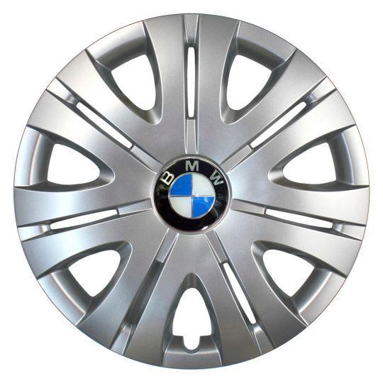 Автомобильные колпаки SKS 317 R15 с логотипом BMW 4 шт. Серебристый