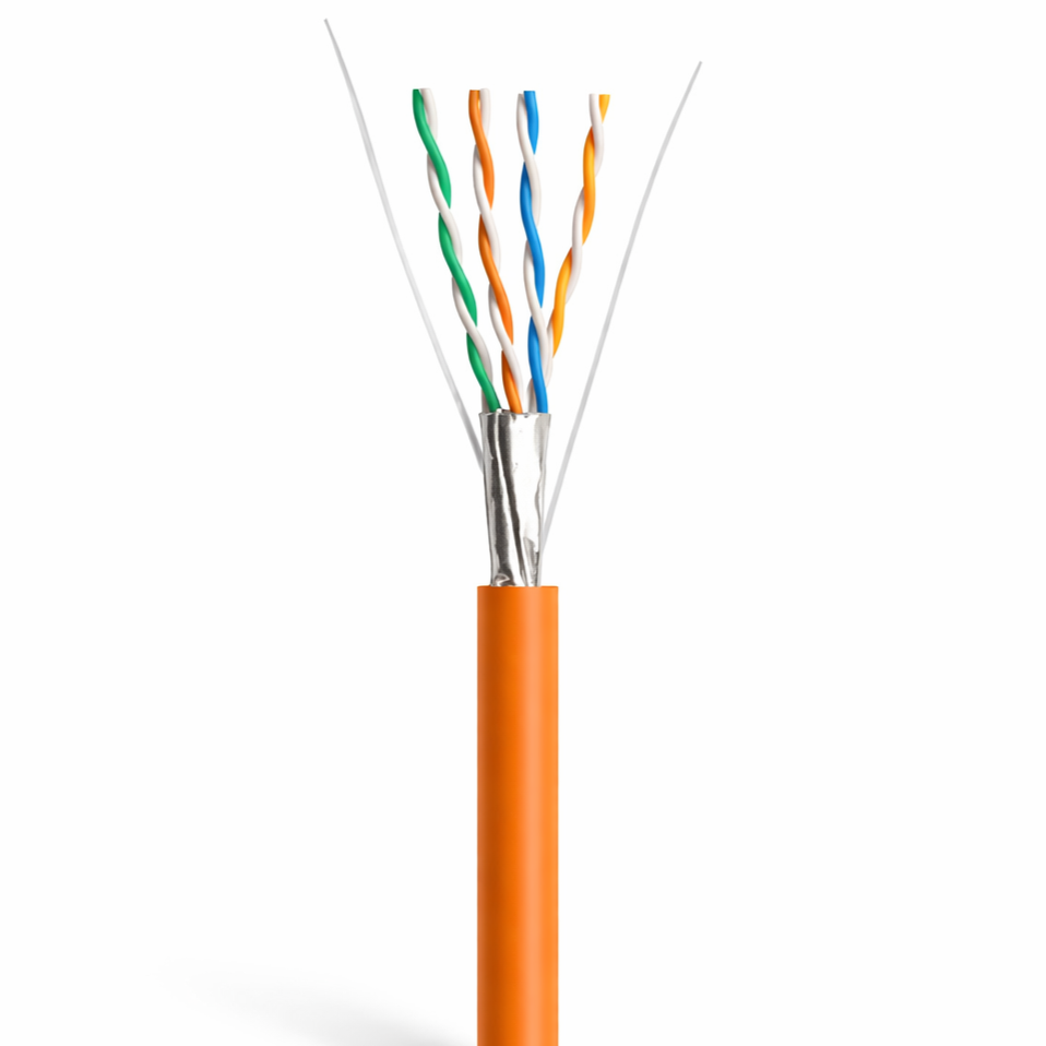 Кабель мережевий Одескабель КПВонг-HFЕ-ВП 4x2x0.51 F/UTP Cat5e LSOH 305 м внутрішній (32709338)