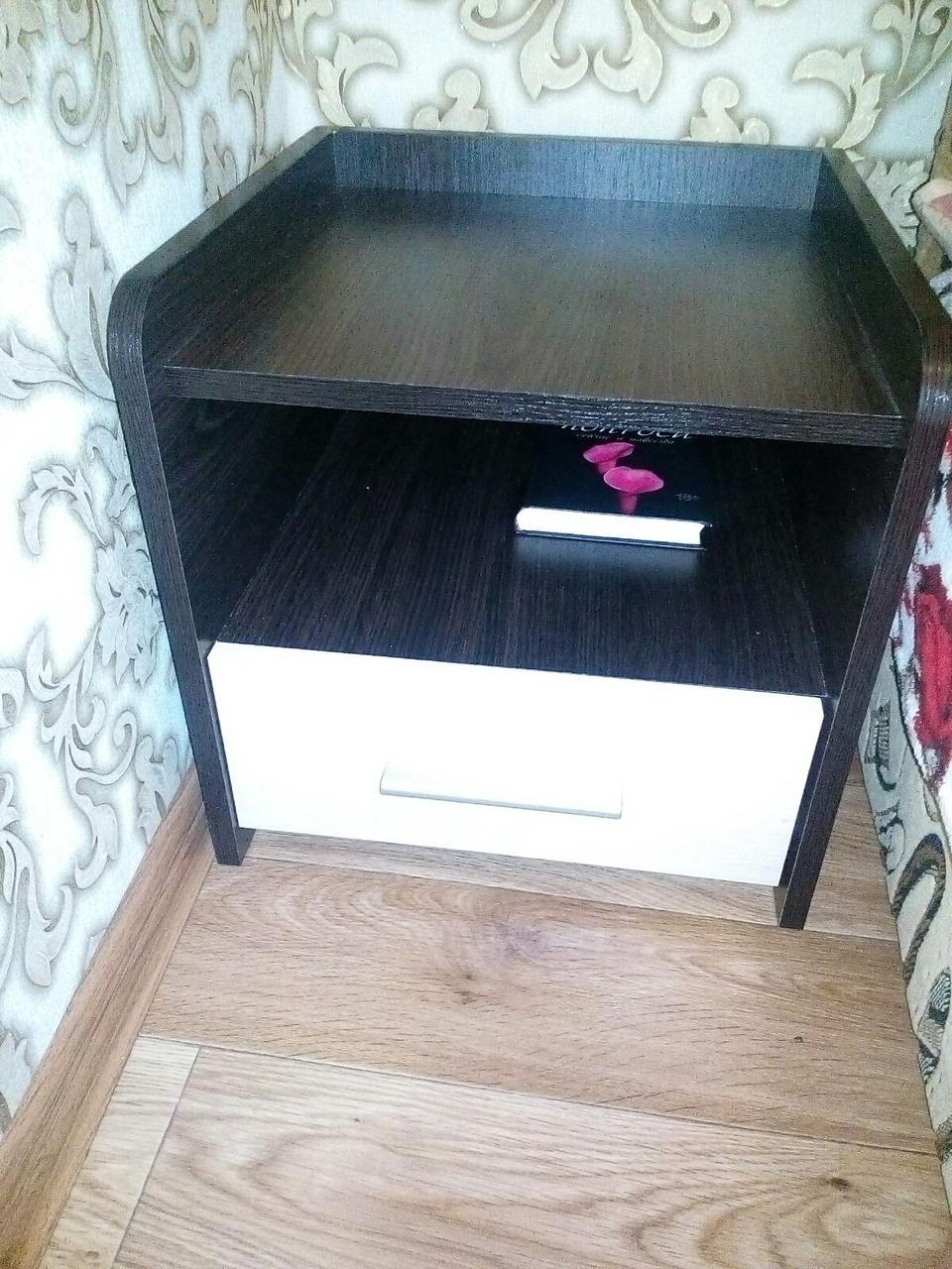 Тумба приліжкова Еверест Т-1 Венге темний/Венге світлий (21899792) - фото 2 Тумба приліжкова Еверест Т-1 Венге темний/Венге світлий (21899792) - фото 2