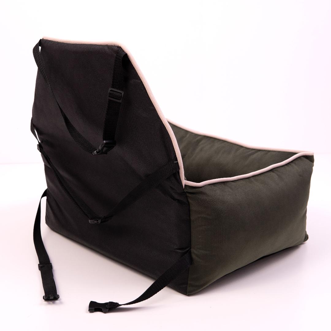 Автокресло для животных Darling 60х50 см Темный-хаки/Белый (216050002) - фото 3