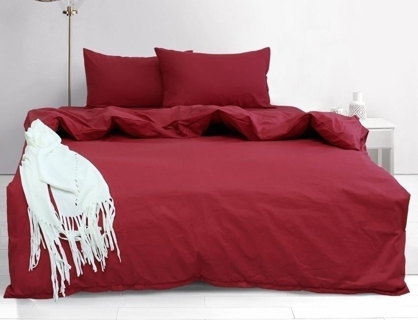 Комплект постельного белья TAGtekstil Garnet ранфорс евро 70х70 см (19399)