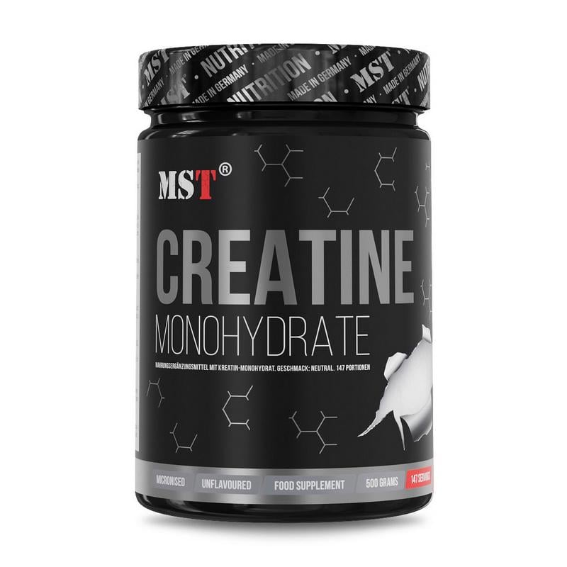 Креатин моногидрат мікронізований MST Creatine Micronized 500 г Без вкуса