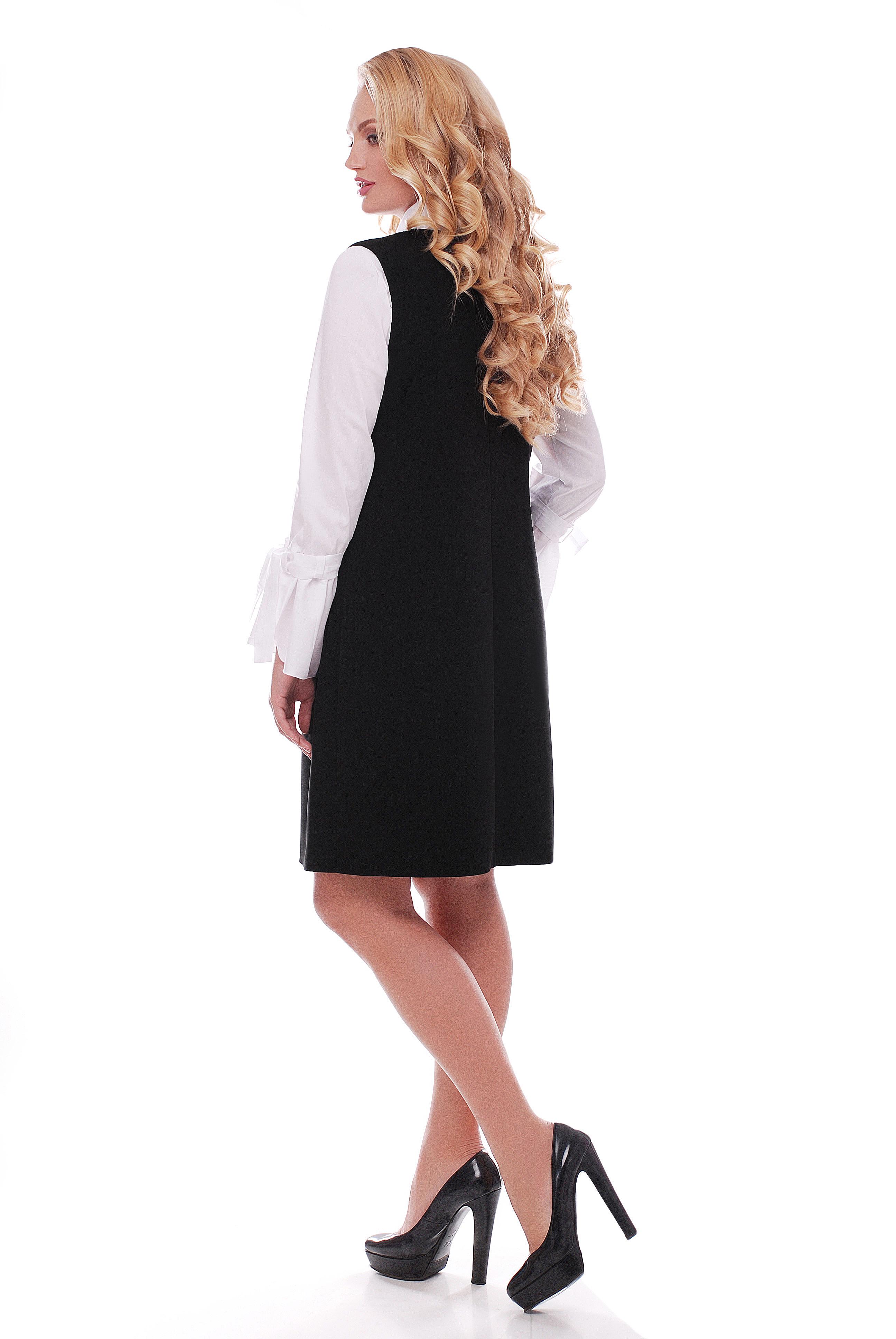 Сарафан VLAVI Санта р. 56 Чорний (117304-56) - фото 2 Сарафан VLAVI Санта р. 56 Чорний (117304-56) - фото 2