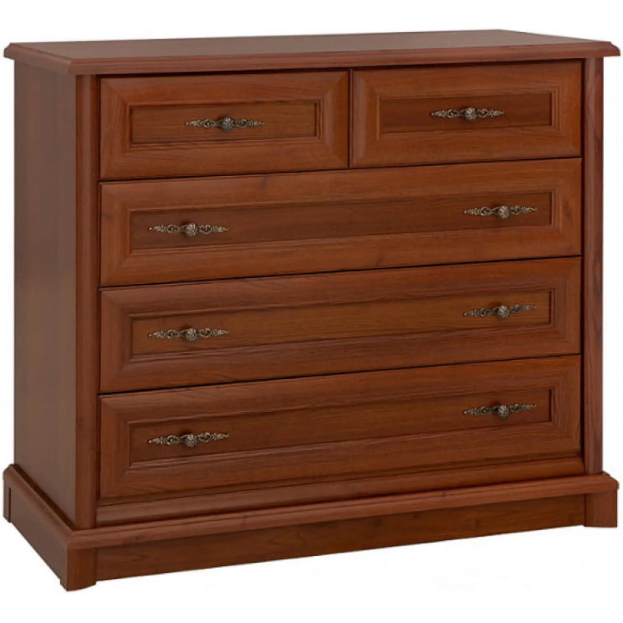 Комод в спальню Гербор Соната 5s/10 Каштан (GRB-1161)