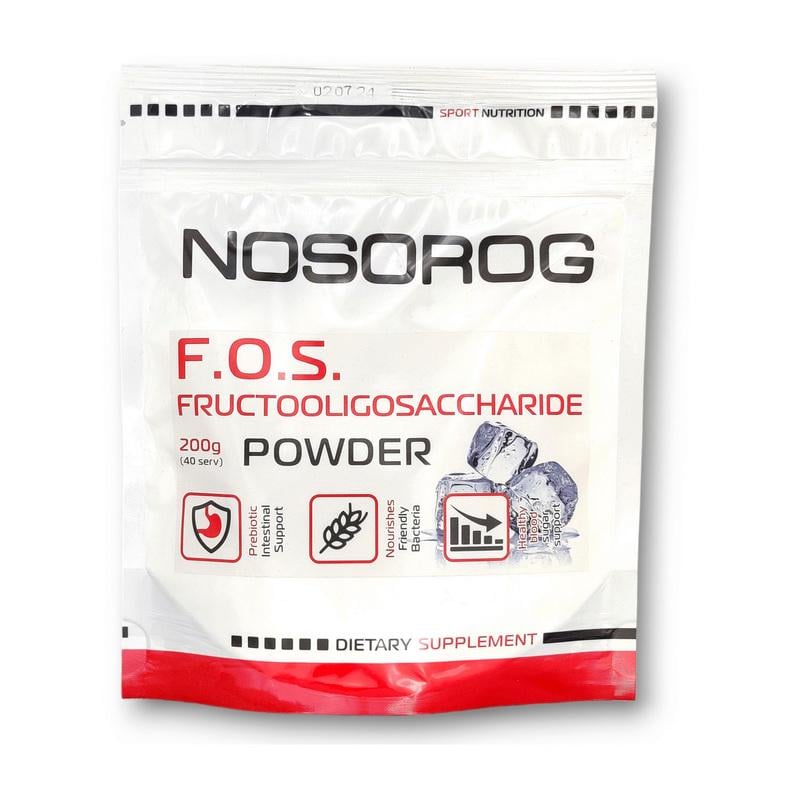 Пребиотик фруктоолигосахариды ФОС Nosorog FOS 200 г Без вкуса