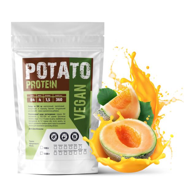 Протеин картофельный 84% белка безлактозный 16 порций 500 г Дыня (21-125-ptp-d500)