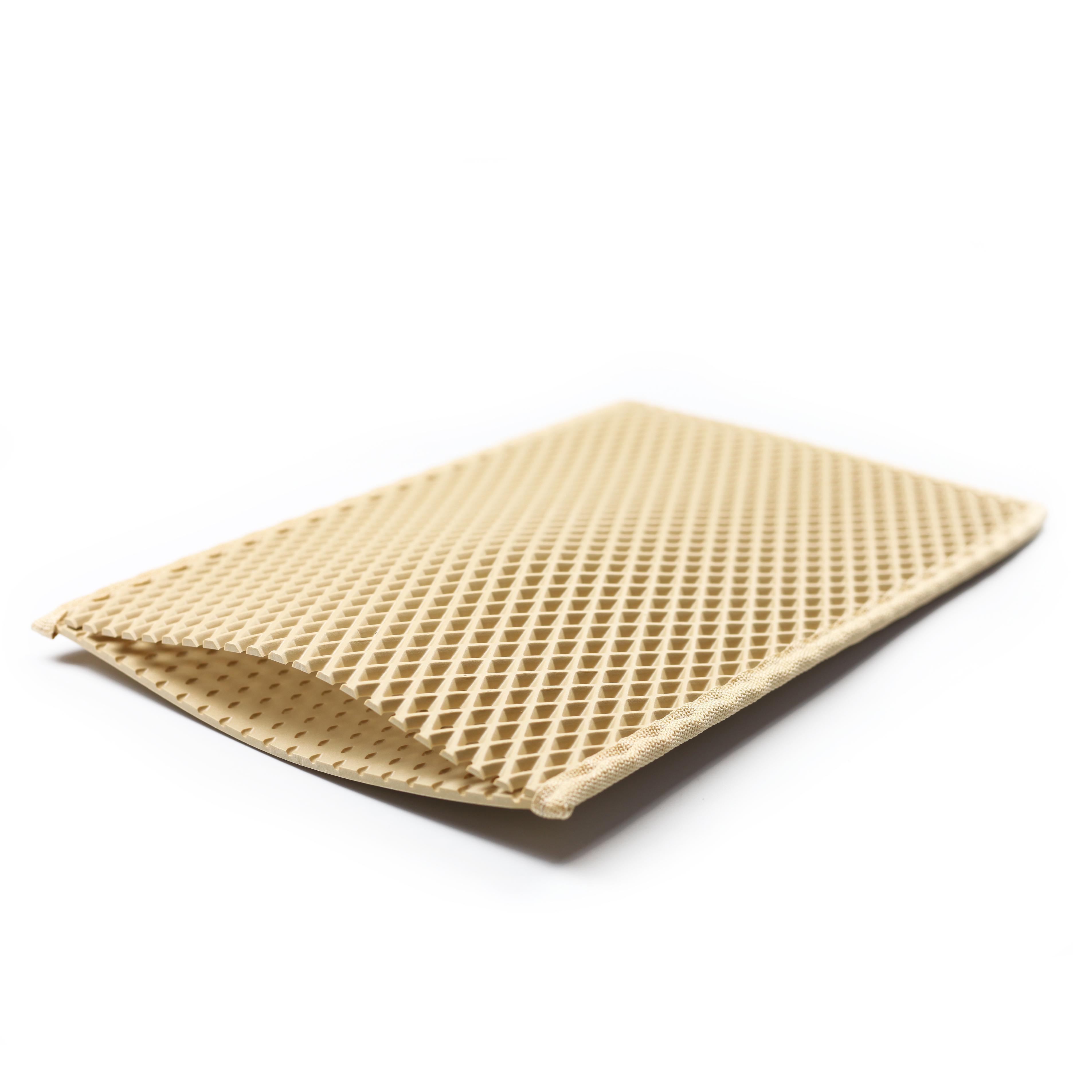 Коврик двухслойный Cat in Box для кошачьего лотка EVA 50x30 см Бежевый - фото 1 Коврик двухслойный Cat in Box для кошачьего лотка EVA 50x30 см Бежевый - фото 1