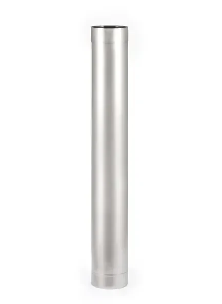 Труба нержавеющая для котлов/буржуйки/колонок 150 мм 1 м Труба нержавеющая для котлов/буржуйки/колонок 150 мм 1 м