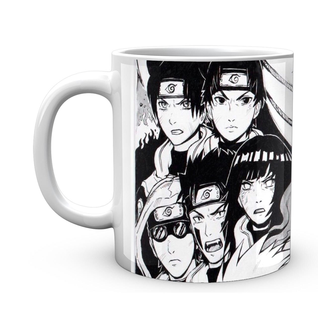 Чашка GeekLand Naruto 330 мл Черно-белый (NA.02.310)