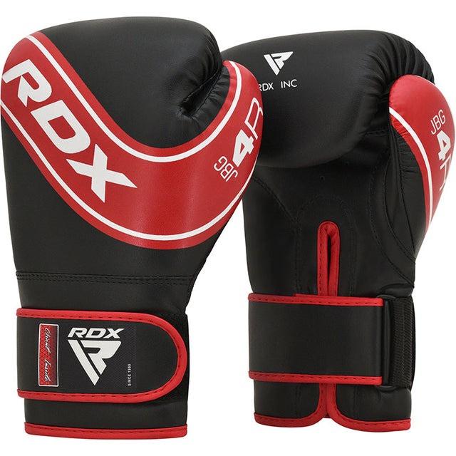 Боксерські рукавиці RDX 4B Robo Kids 6 унцій Red/Black (JBG-4R-6oz)