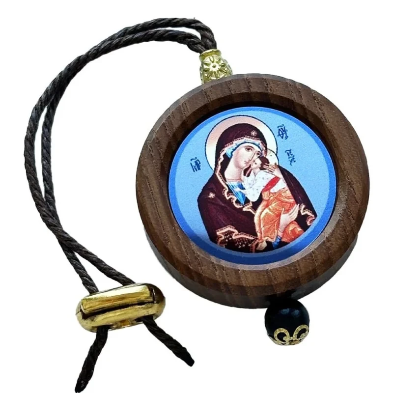 Икона автомобильная Богородица Донская с ароматом Bad Boy (30557517)