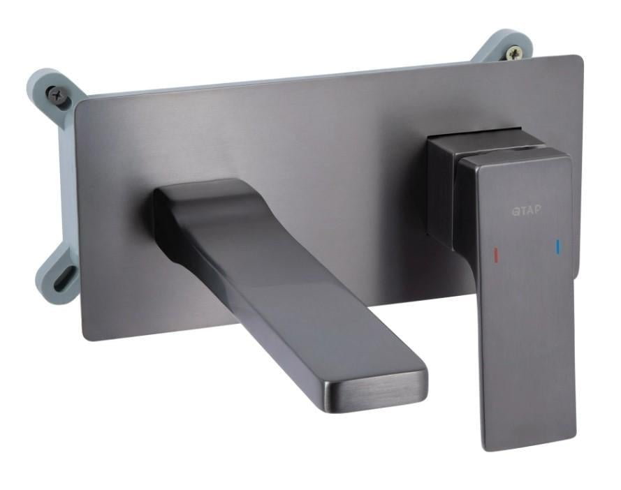 Смеситель для раковины Qtap Gemini скрытого монтажа k35 Gunmetal Black PVD (QTGEM273GMB45695) Смеситель для раковины Qtap Gemini скрытого монтажа k35 Gunmetal Black PVD (QTGEM273GMB45695)
