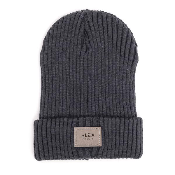 Шапка детская для мальчиков Бест DV304 без подкладки 46-50 см Графитовый