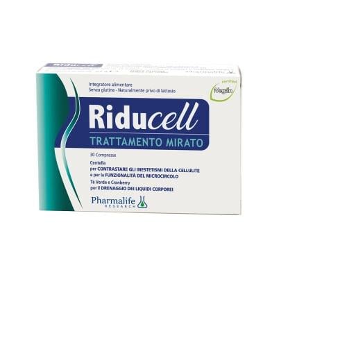 Дієтична добавка для виведення зайвої рідини Riducell Дренаж та боротьба з целюлітом 30 таблеток (214707)