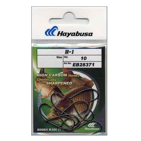 Крючки Hayabusa H1 Carp Hook №6 10 шт. - фото 2