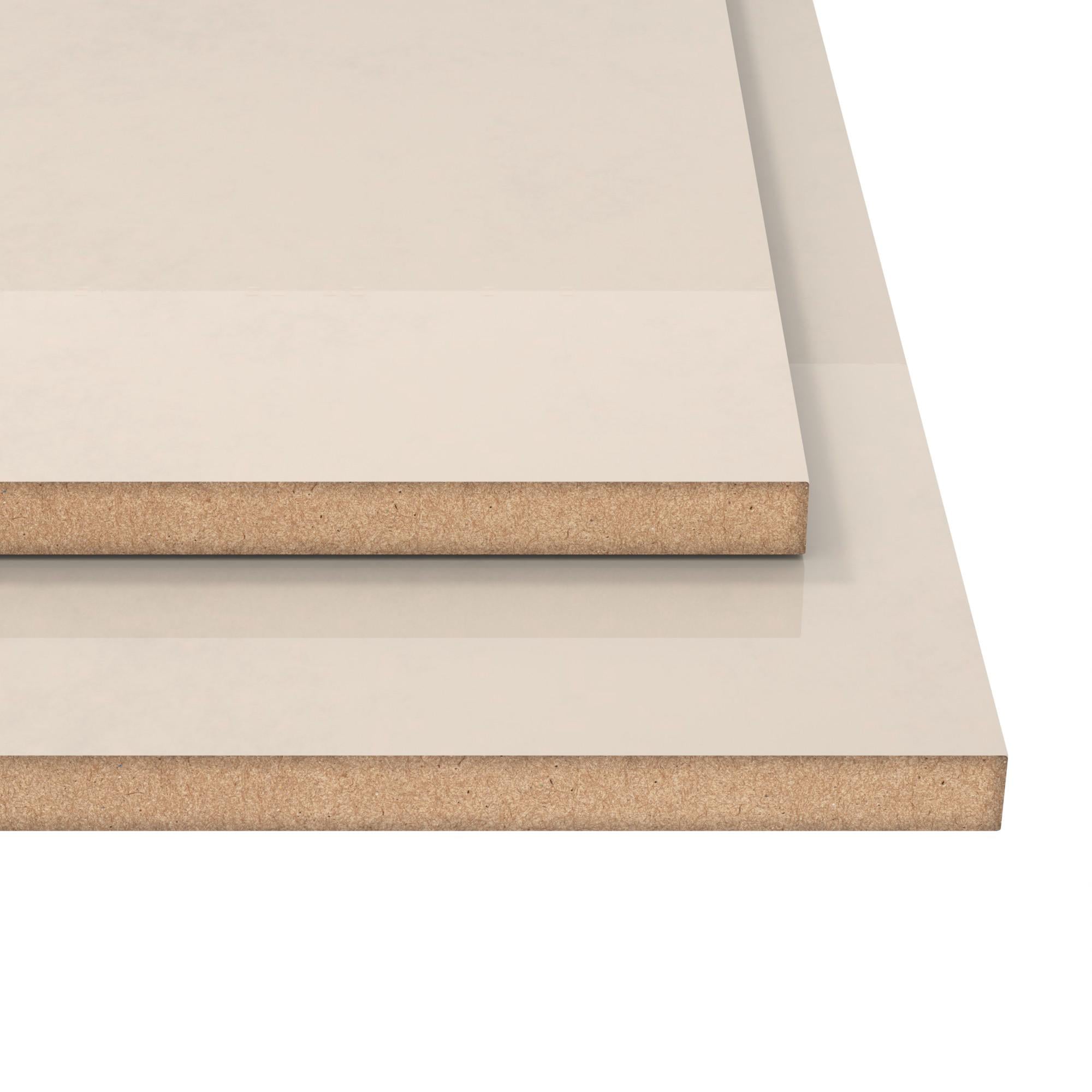 Панель МДФ Kastamonu P102 18 мм Кремовий глянець (K09170)