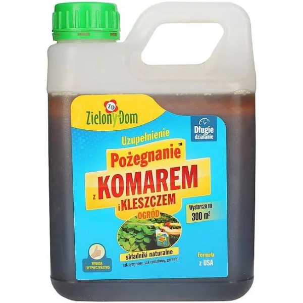 Защитное средство от комаров для обработки сада/территорий Зеленый Домконцентрат запаска 300 м2 (11512)