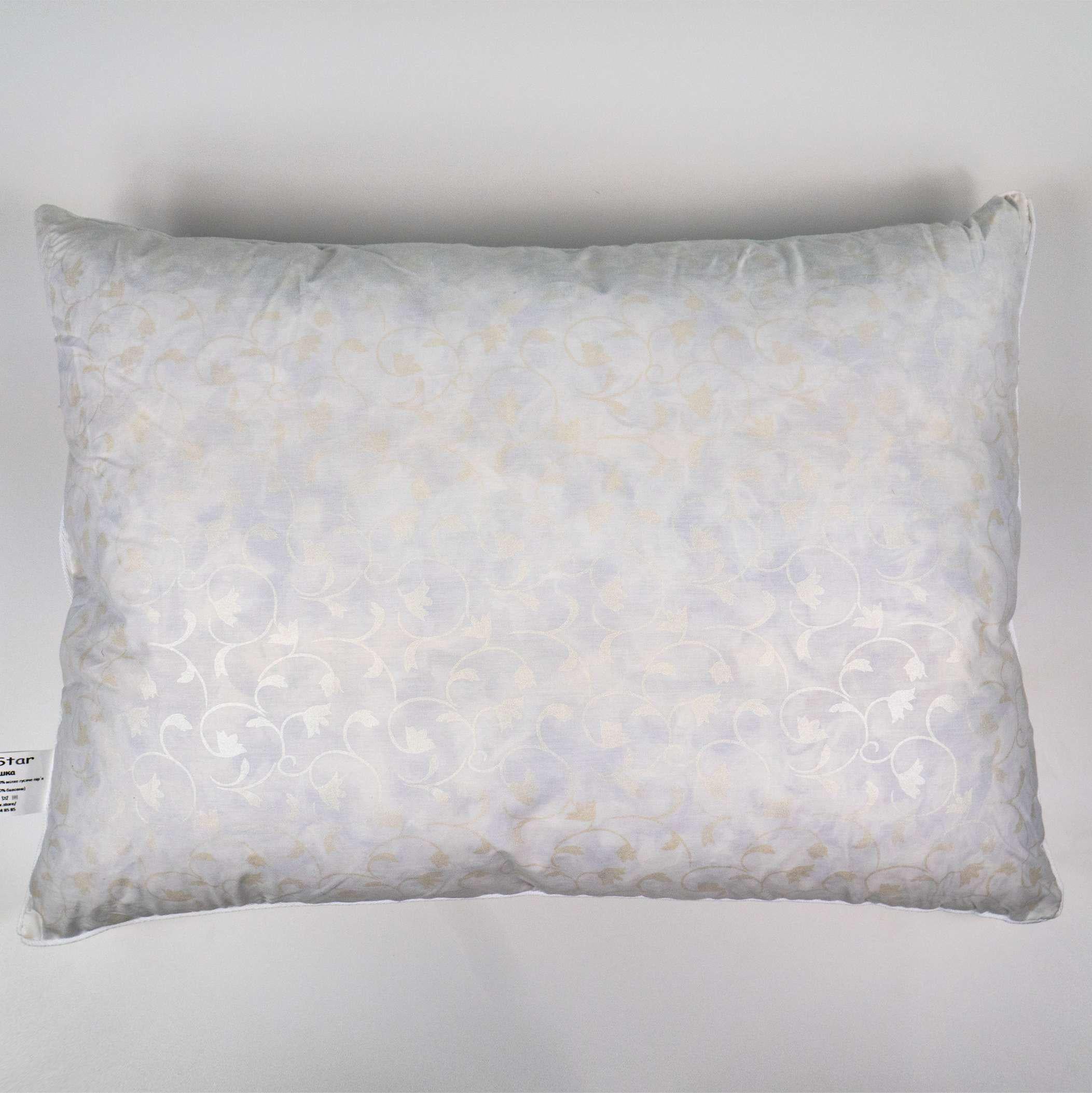 Подушка пуховая YouStar 50x70 см Серебряный (pp-50x70-silver)