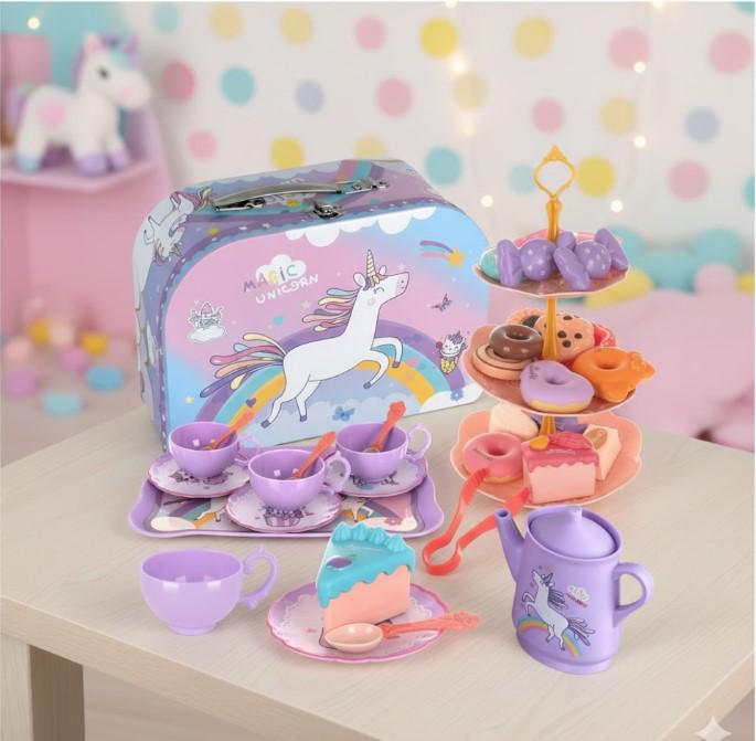 Набор для чаепития детский в чемодане 38 шт. - фото 3 Набор для чаепития детский в чемодане 38 шт. - фото 3