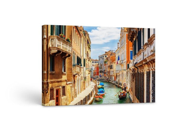 Картина на холсте KIL Art Старая улица Венеции 51x34 см (267)