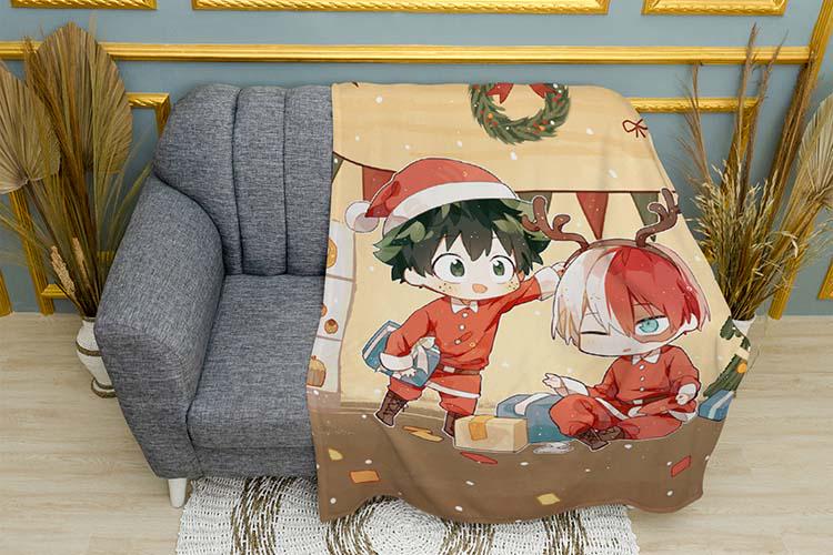 Плед плюшевый Shoto and Midoriya Boku no Hero Academia двухслойный 135х150 см (114642-2) Плед плюшевый Shoto and Midoriya Boku no Hero Academia двухслойный 135х150 см (114642-2)