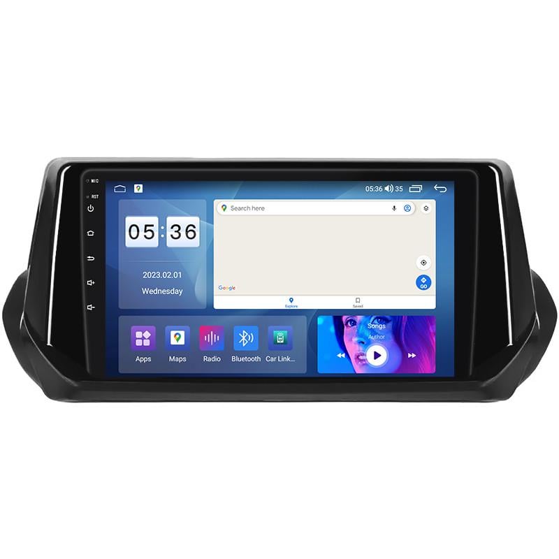 Автомагнітола штатна Lesko для Peugeot 2008 PS 9" 2/32Gb CarPlay/4G/W-F/GPS