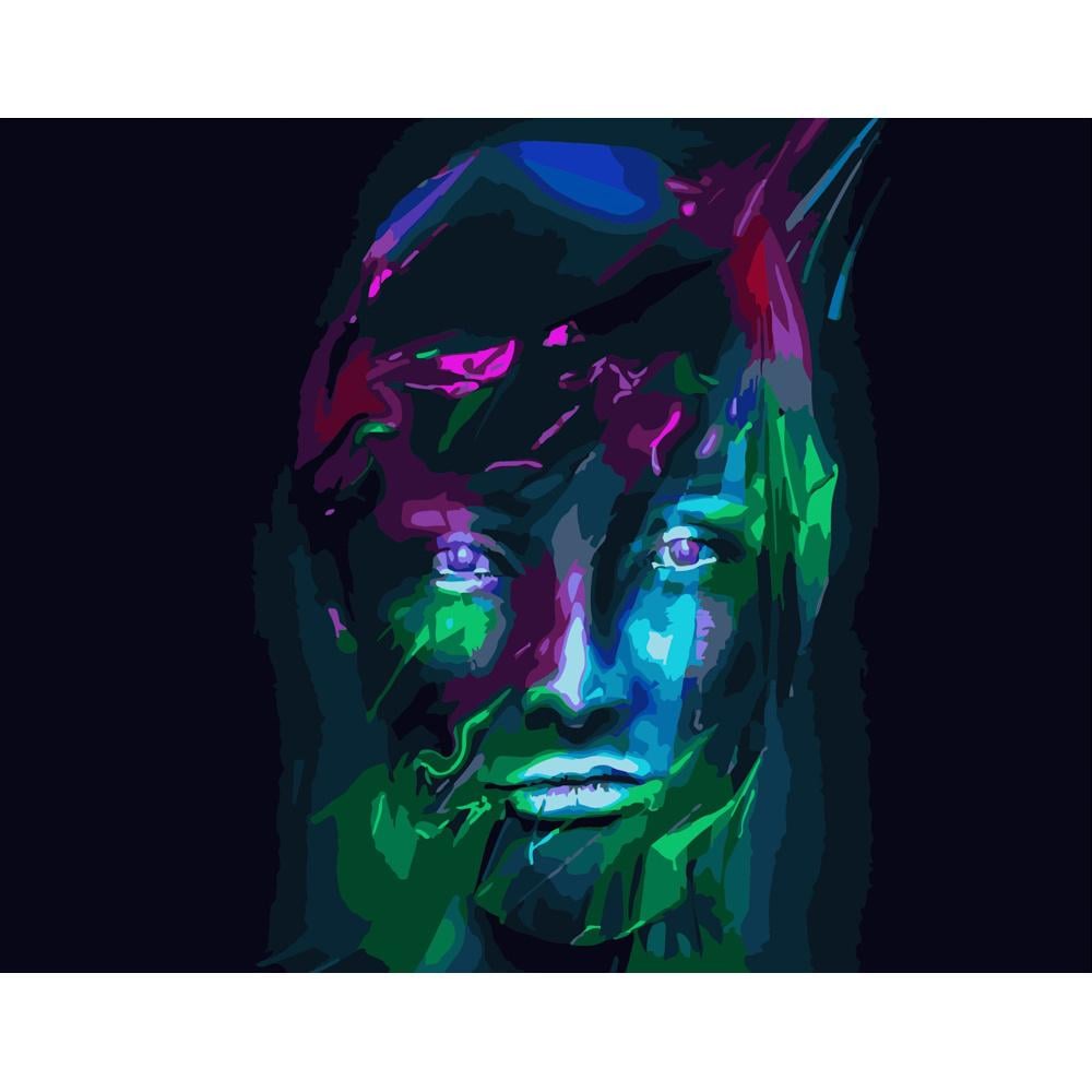 Картина по номерам Strateg Премиум Взгляд сквозь призму 40x50 см (GS340)